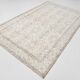 6x9 Beige & Brown Bordered Pattern Turkish Rug, 174x279Cm
