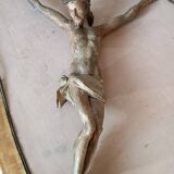 Large polychrome wooden Christ, 17th century