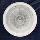Art deco glass globe signed Muller 40s