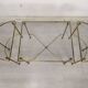 Golden brass coffee tables