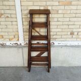Vintage wooden stepladder from library 1930