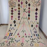 Handmade moroccan berber rug 260 x 157 cm