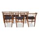 Vintage Danish design Helge Sibast nr.6 oak dining chairs