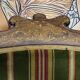 Set of 6 marquetry wooden chairs, Charles X Napoleon era – 19th century