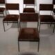 Chaises SM07 conçues par Cees Braakman pour Pastoe. Vers 1970