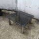 Vintage chrome coffee table