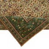 Turkish Wool Vintage Kayseri Rug 196 cm x 284 cm