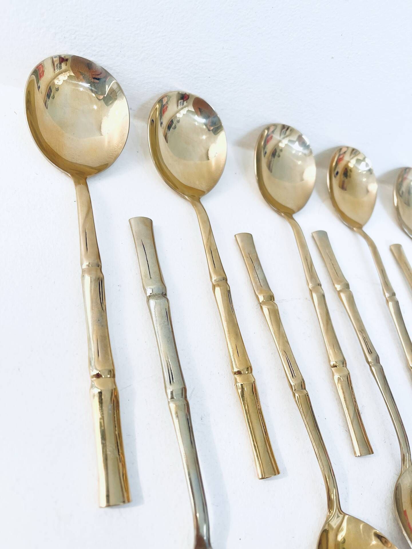 12 tablespoons, Hollywood Regency - circa 1970