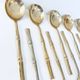 12 tablespoons, Hollywood Regency - circa 1970