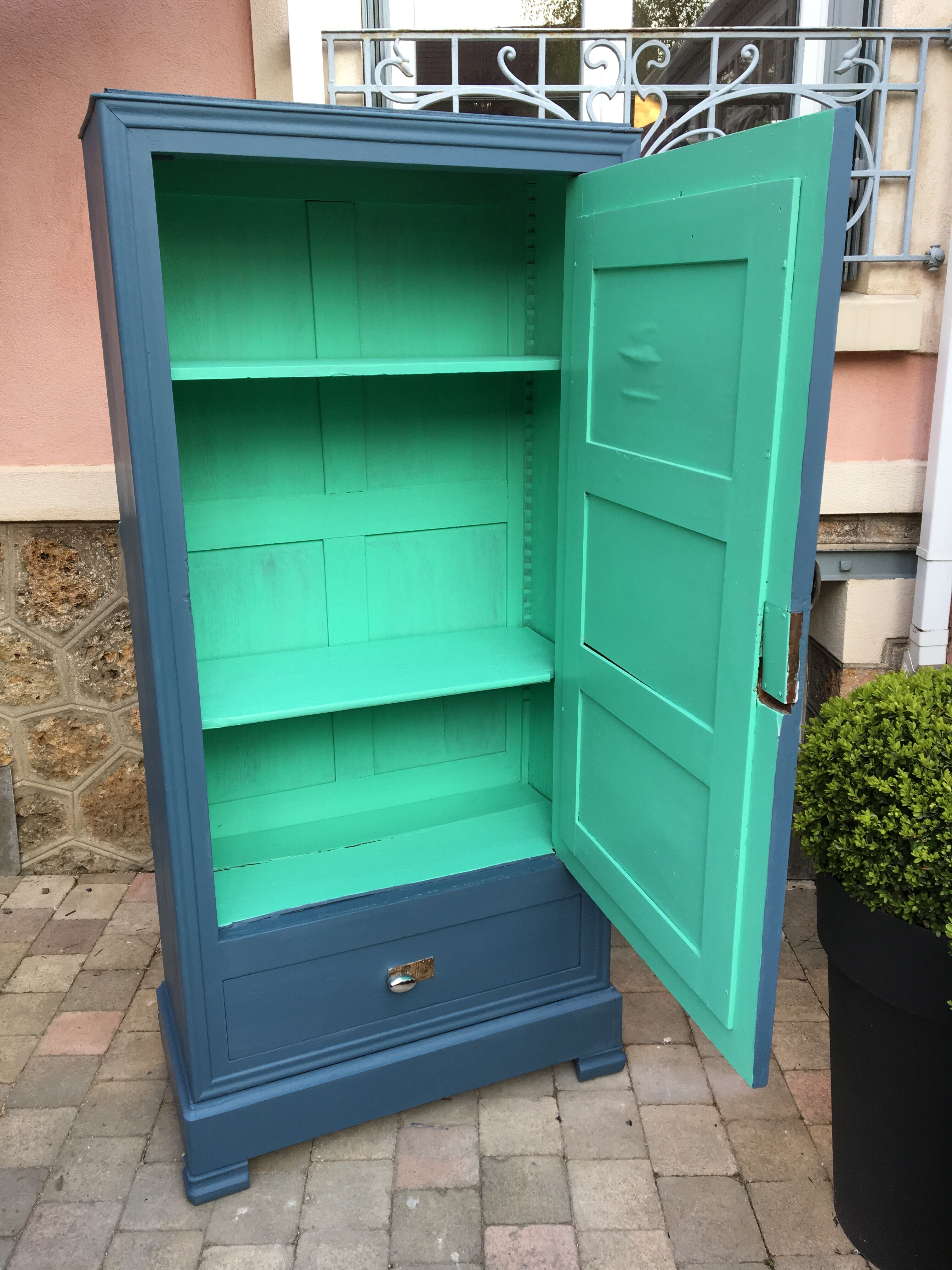 Armoire parisienne miroir