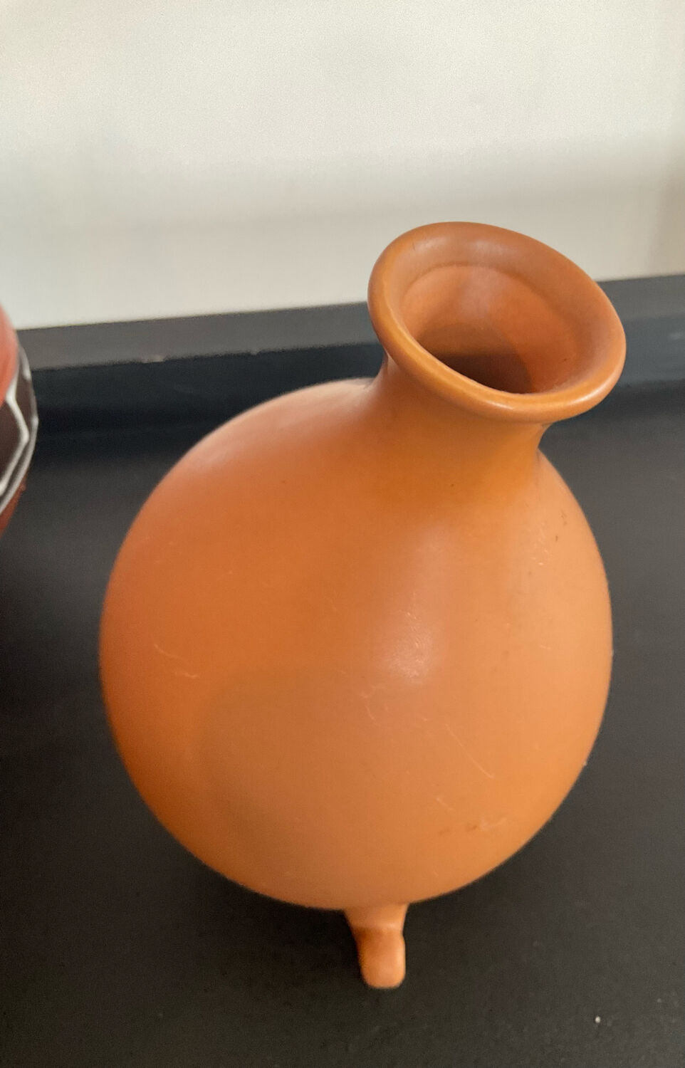 Trio of vintage ceramic vases