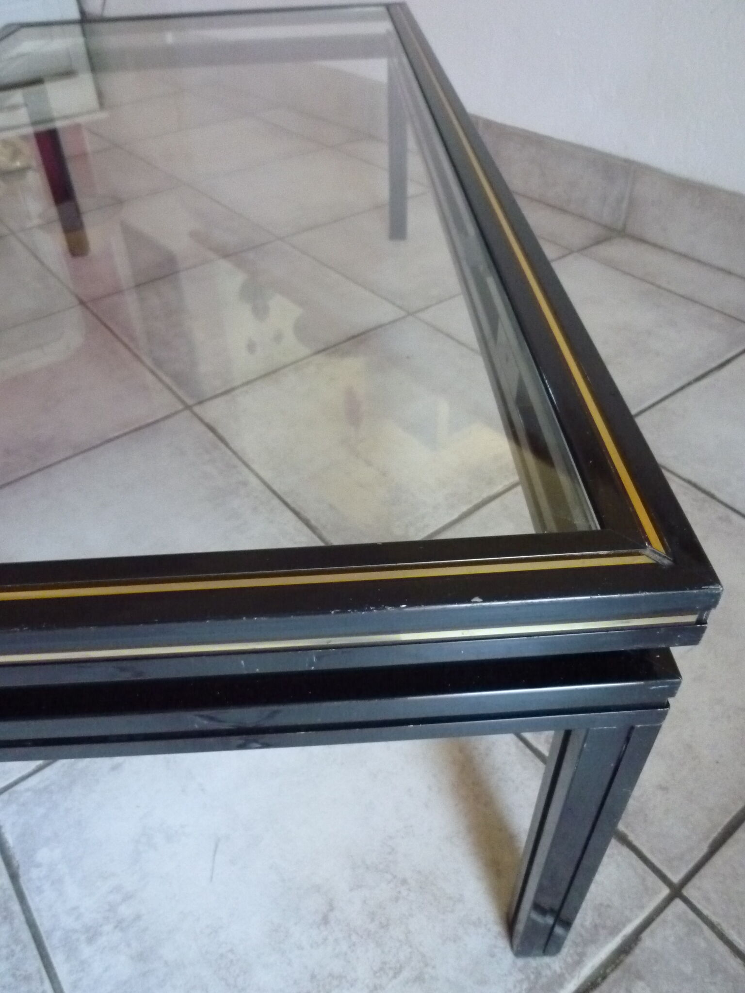 table low Pierre Vandel - vintage - 70's