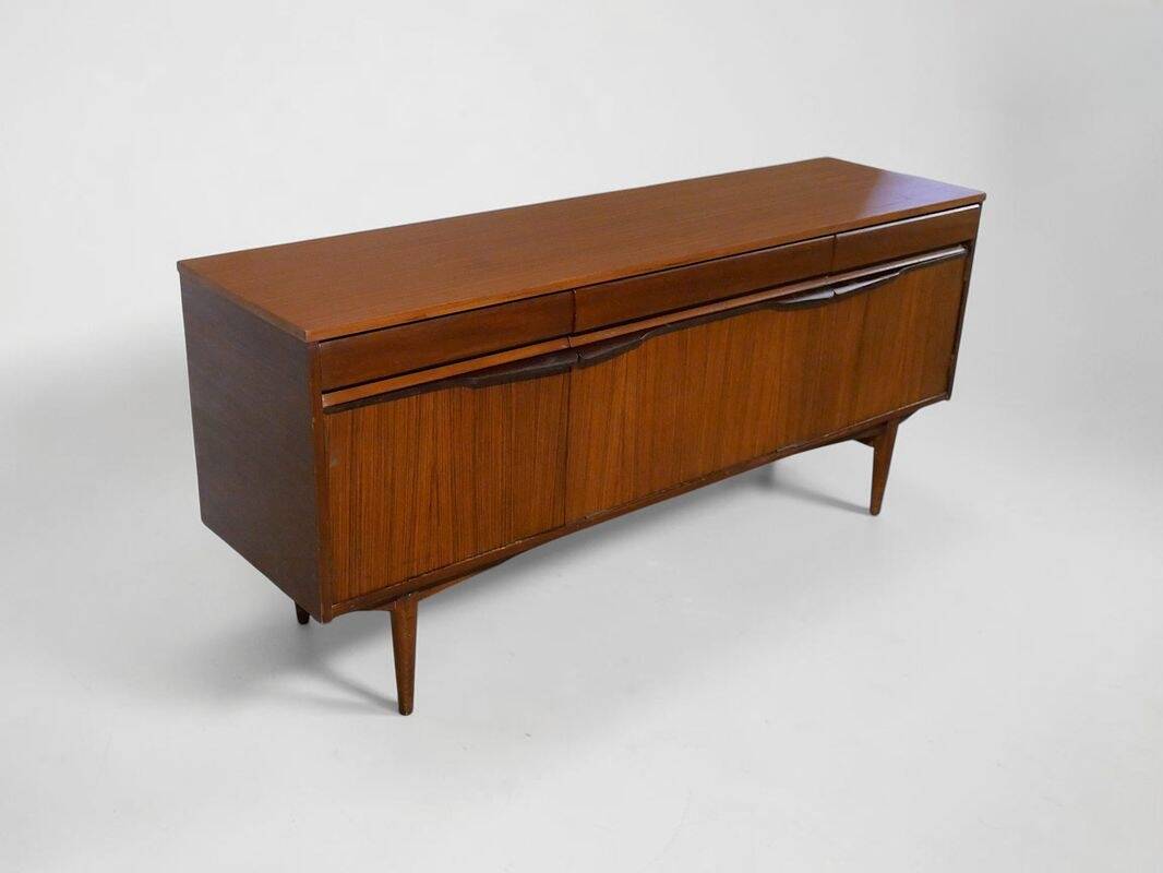 Scandinavian teak sideboard - Vintage 1960s 1970s