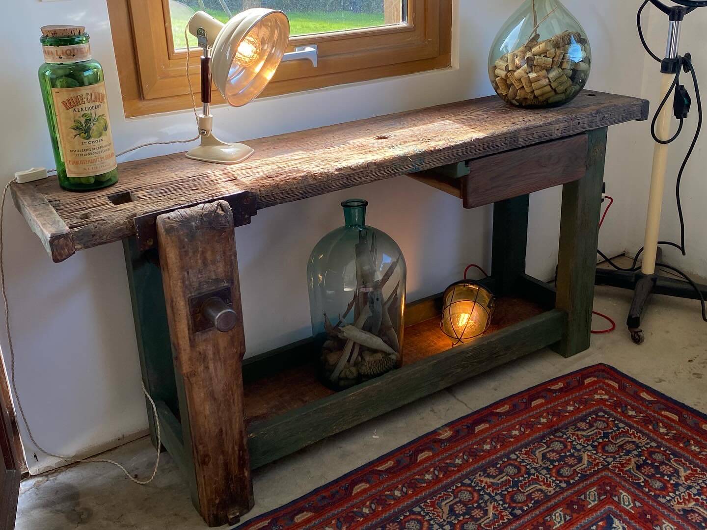 Console carpenter's workbench