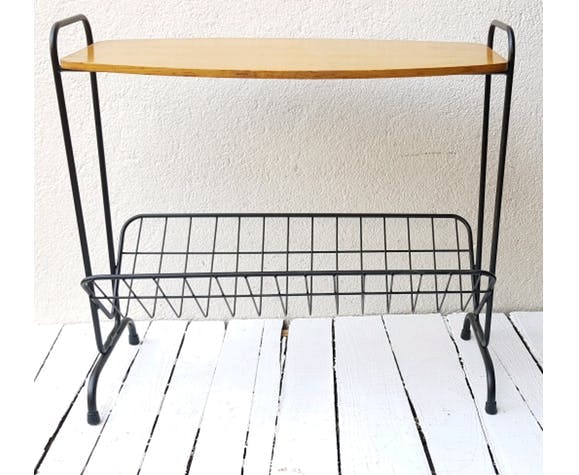 Table d'appoint porte revue 60