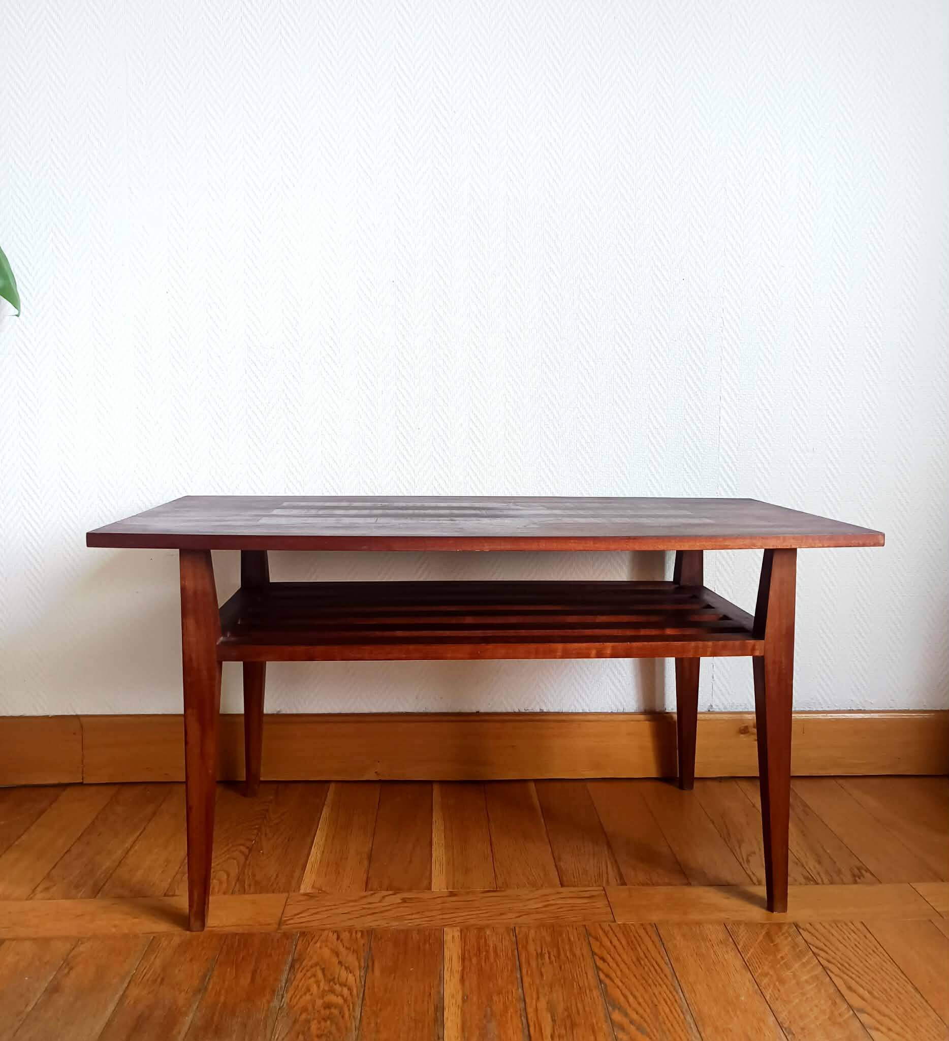 Scandinavian coffee table from around 1960.