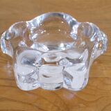 Vintage empty pocket in glass pase by Lars Hellsten ed. Orrefors