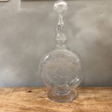 Carafe en cristal vintage