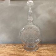 Vintage crystal carafe