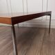 Large vintage square coffee table