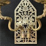 Bougeoirs muraux daté 1745