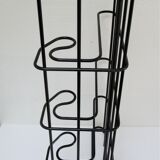 Coat rack metal black ikea design 80s