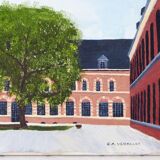 Oil on canvas by Verhulst