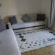 White handmade traditional wool rug 300/200cm