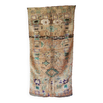 Boujad. vintage moroccan rug, 132 x 287 cm
