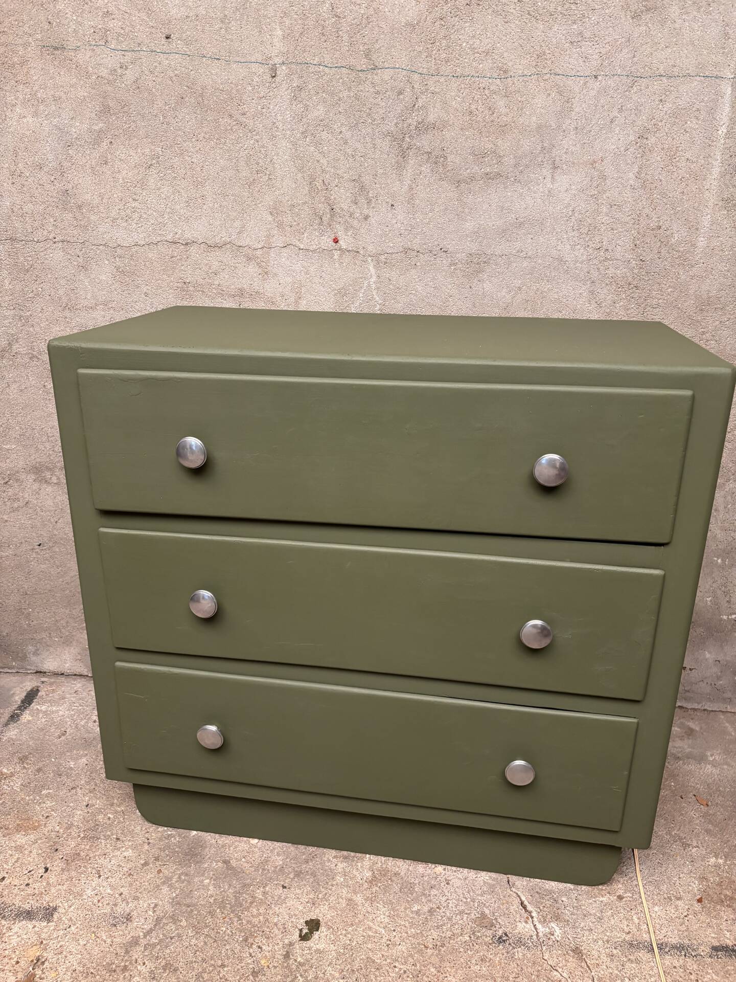 Commode parisienne kaki