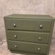 Commode parisienne kaki