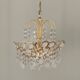 Lustre baroque a pampilles