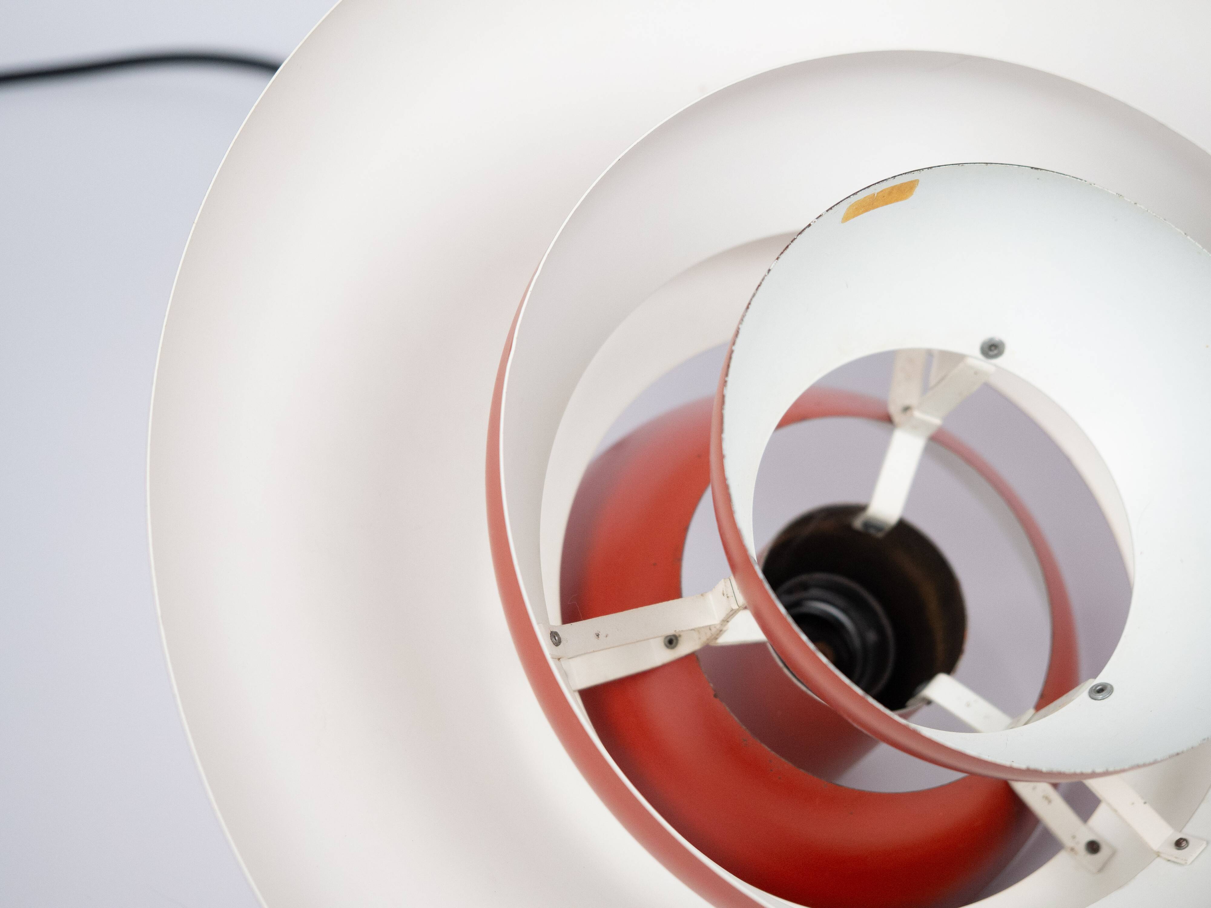 Danish vintage pendant lamp Penta by Jo Hammerborg, Fog og Morup, 1963