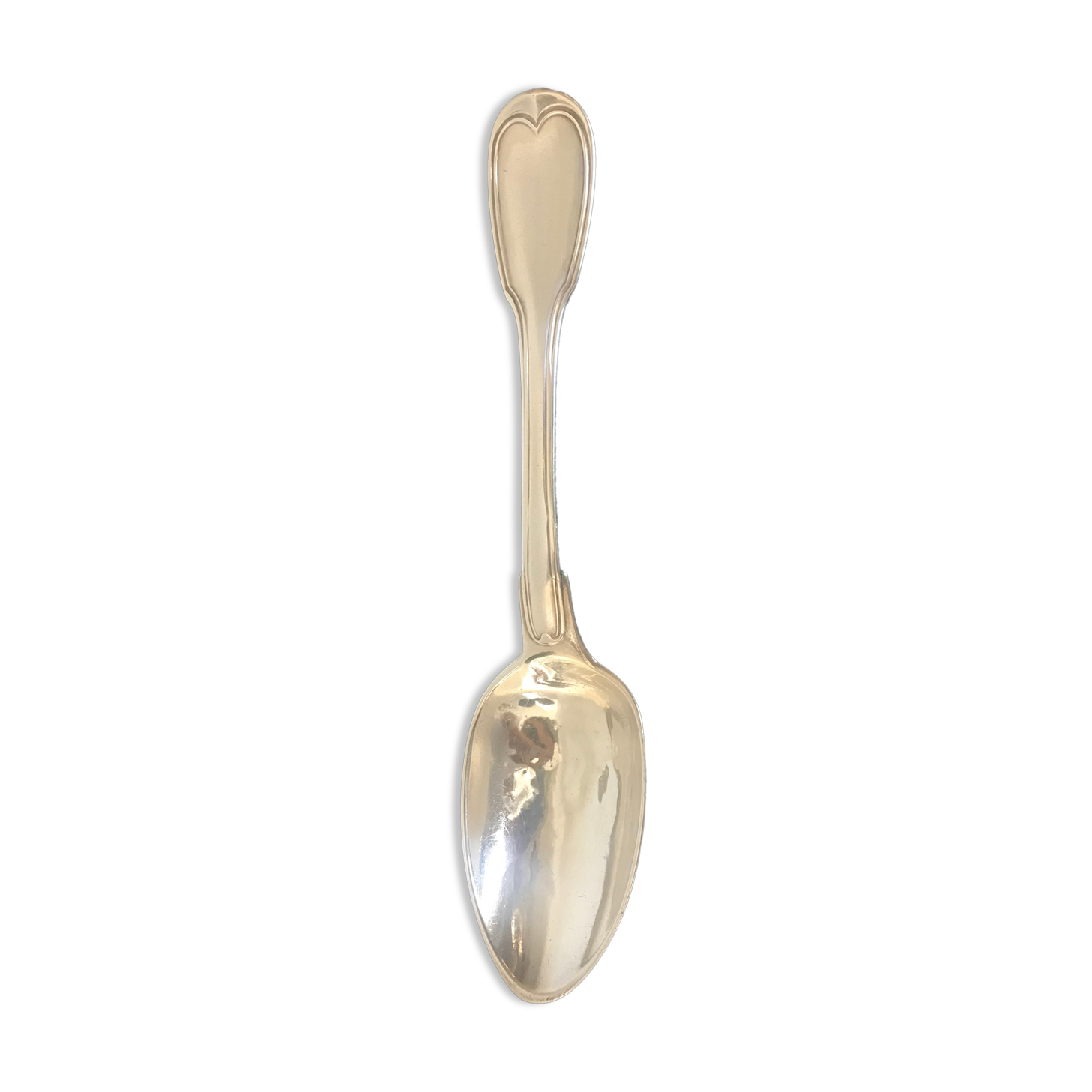 Cuillère à soupe argent massif
