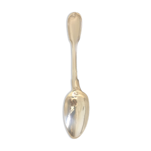 Cuillère à soupe argent massif
