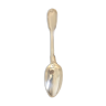 Solid silver soup spoon