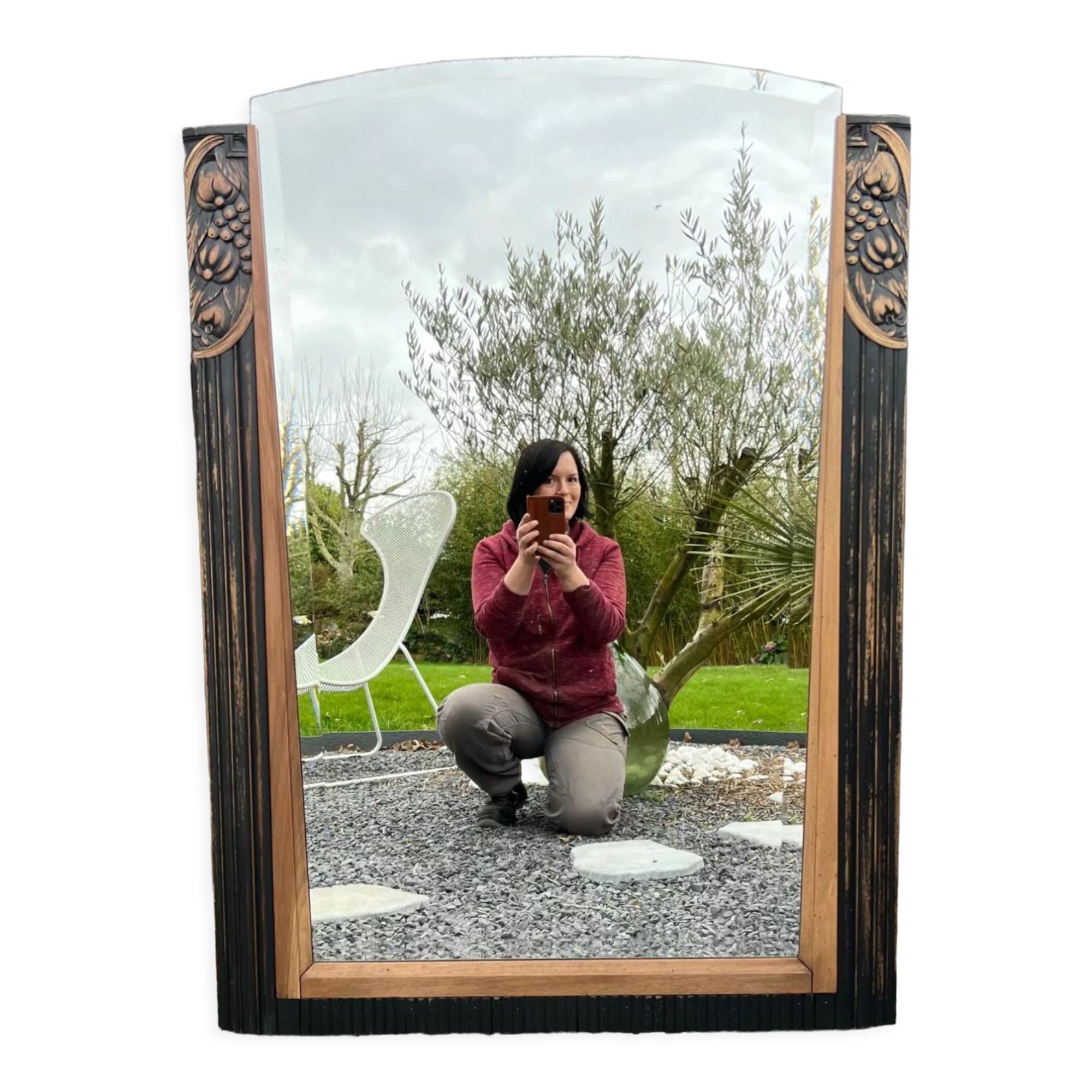 Miroir Art déco biseauté