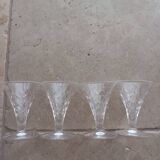 Liqueur glasses X4