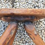 Brutalist tripod stool