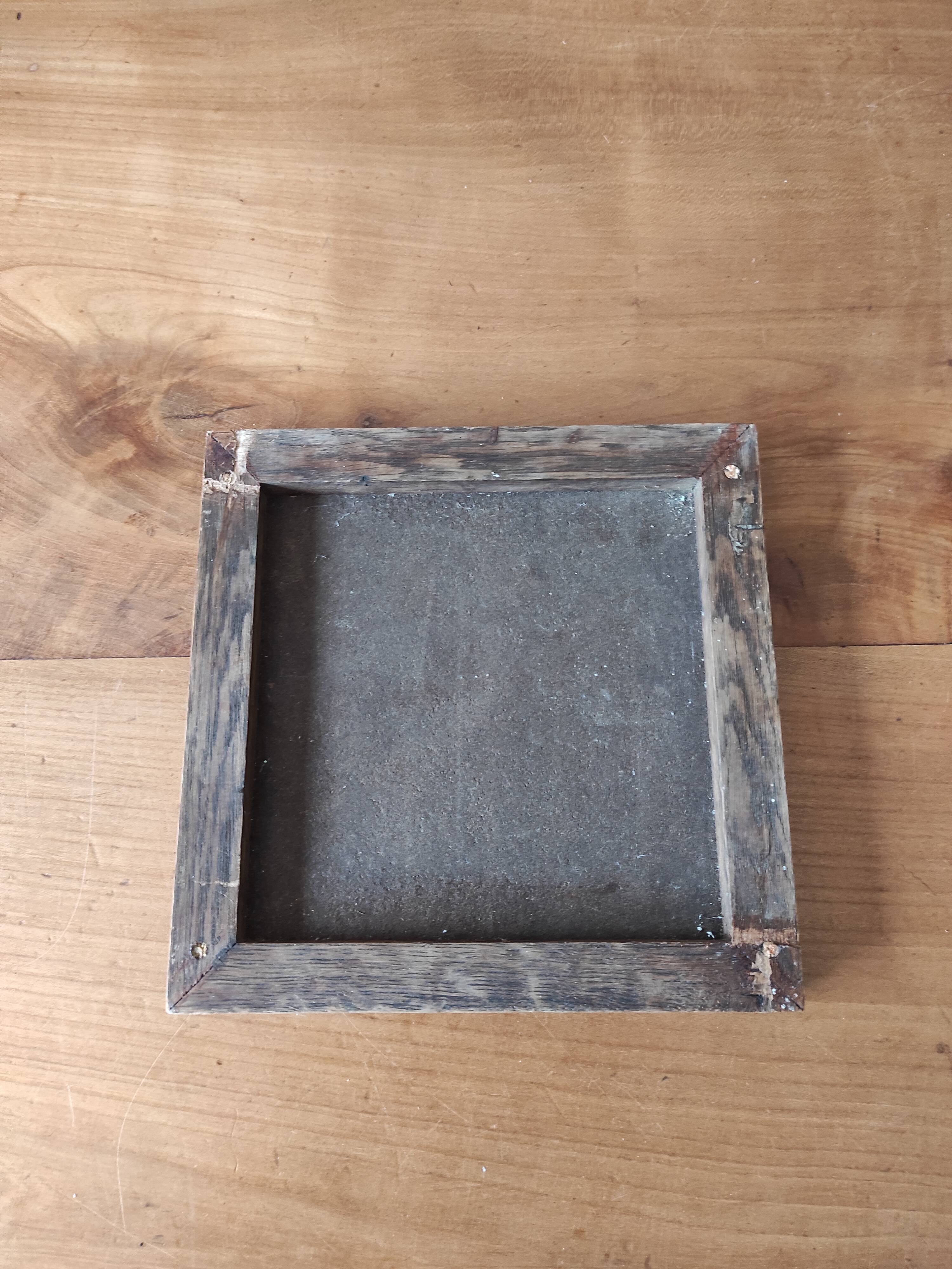 Dessous de plat avec carreau de faïence