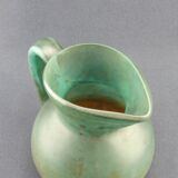 Glass paste pitcher signed De Feure for Daum