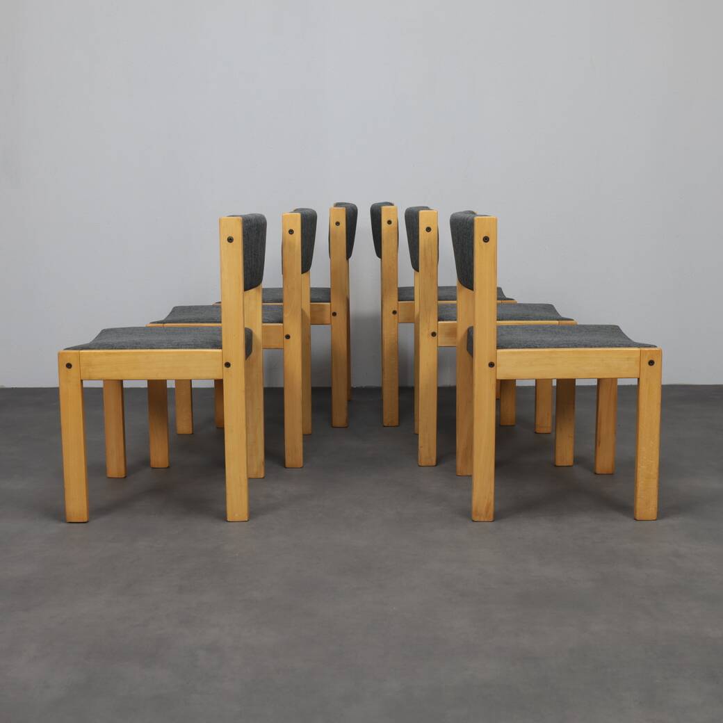 Set of 6 Dining Chairs by Cees Braakman for Pastoe, 1970s