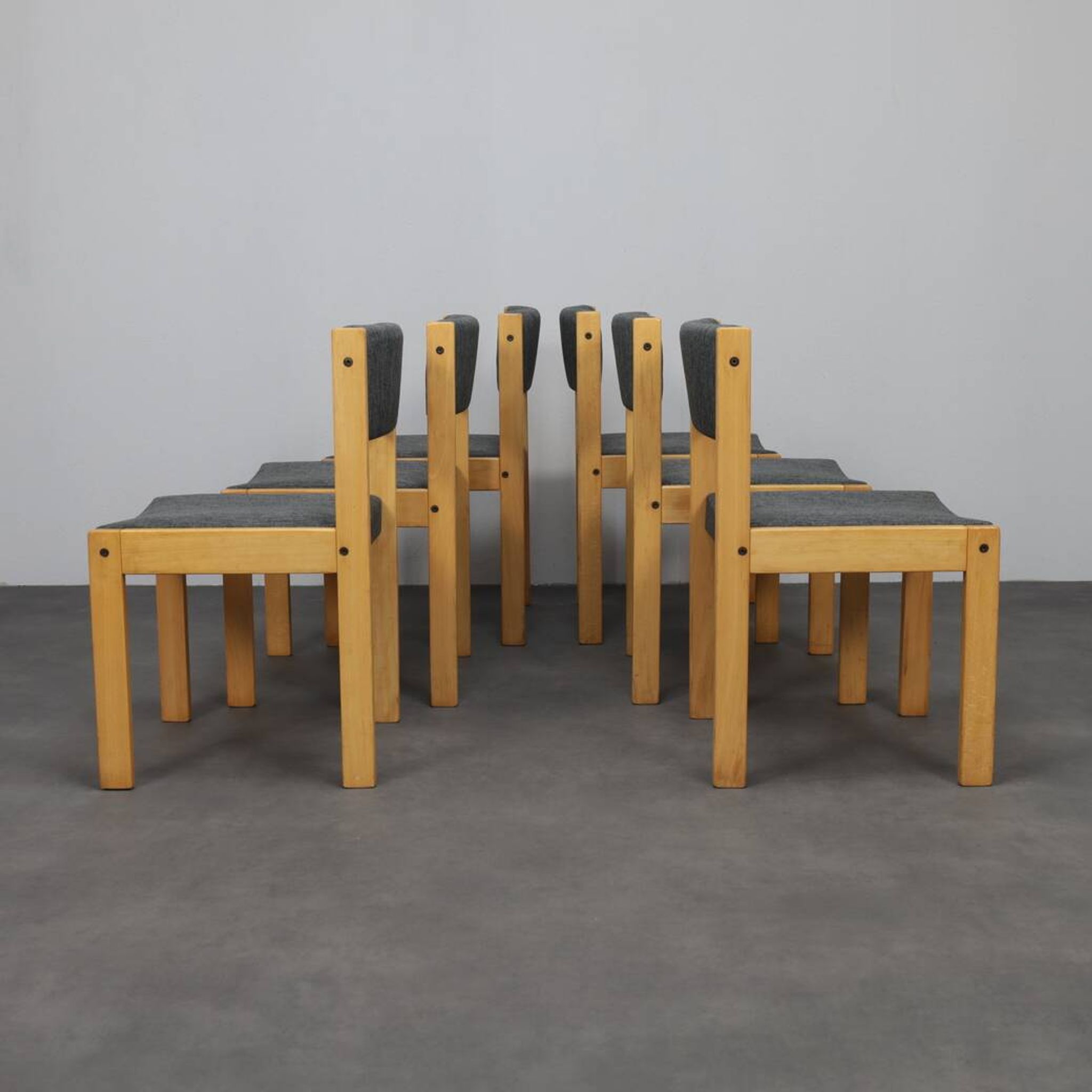 Set of 6 Dining Chairs by Cees Braakman for Pastoe, 1970s