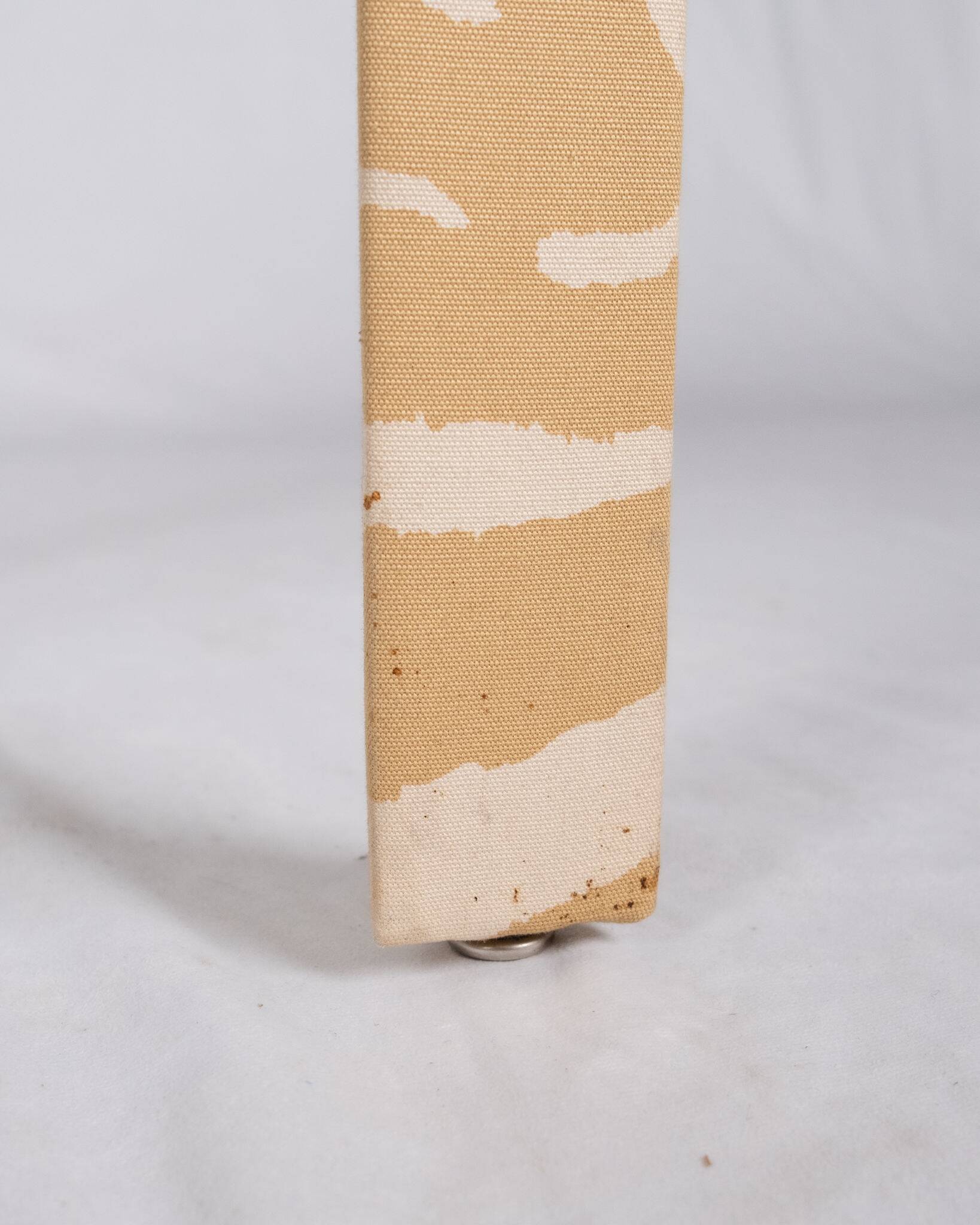 Set of nested tables upholstered, Pierre Frey, 1970s