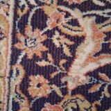 Large Keschan wool rug with cream patina 200x300