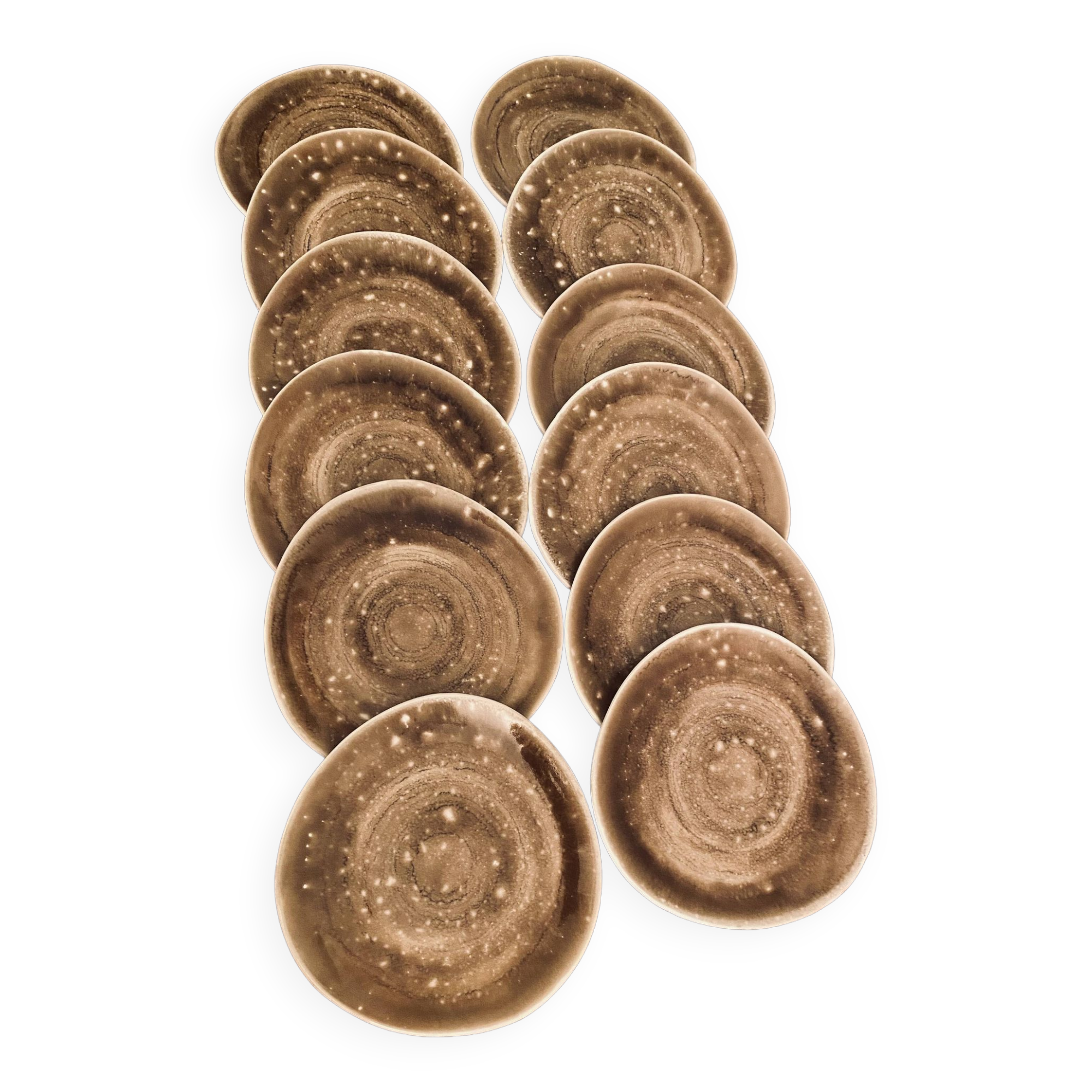 Niderviller dessert service 12 plates and dish