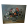 Huile sur toile aux bouquet