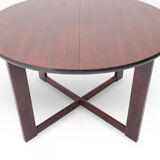 Round table with extendable top, 1970s