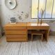 Bureau + commode + tabouret pin Maison Regain Savoie