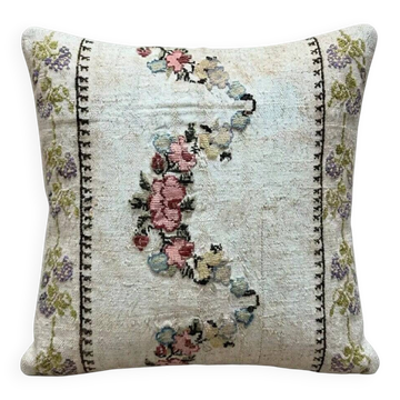 Vintage kilim cushion cover 51x51 cm